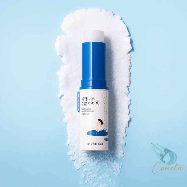 Зволожувальний бальзам для зони навколо очей ROUND LAB Birch Juice Moisturizing Eye Balm, 10 g RL052 фото