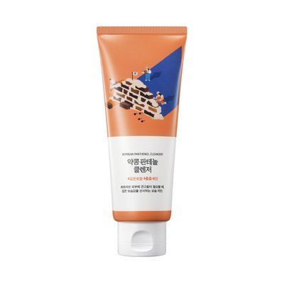 Пінка для умивання з екстрактом соєвих бобів та пантенолом ROUND LAB Soybean Panthenol Cleanser, 150 ml RL054 фото