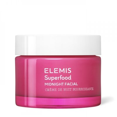 Суперфуд нічний поживний крем з пребіотиками ELEMIS Superfood Midnight Facial, 50 мл ELMS006 фото