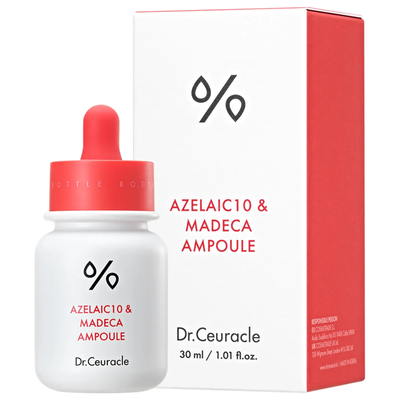 Сироватка з азелаїновою кислотою 10% та мадекасосидом Dr.Ceuracle Azelaic 10 & Madeca Ampoule DC0030 фото
