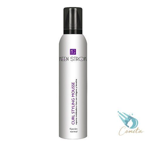 KS Curl Styling &mdash; Мус для фіксації та зволоження кучерявого волосся, 240 мл KS022 фото