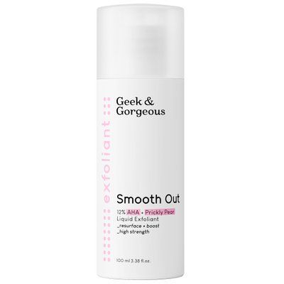 Geek & Gorgeous Smooth Out Ексфоліант з AHA кислотами для сяйва та оновлення шкіри, 100 мл 3119 фото
