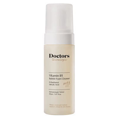 Пінка-мус для вмивання з Д-пантенолом Doctors Vitamin B5 Bubble Foam Cleanser 150 ml DS0003 фото