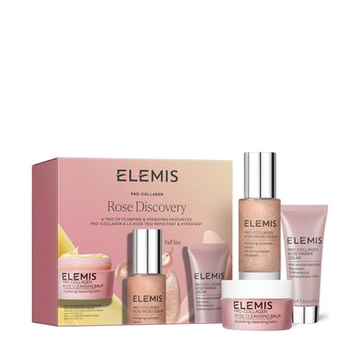 Тріо фаворитів для наповнення та зволоження шкіри з Трояндою ELEMIS Kit: All About Rose Discovery ELMS020 фото