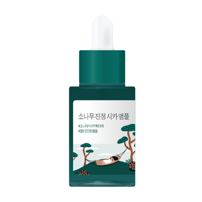 Заспокійлива сироватка з екстрактом голок сосни ROUND LAB Pine Calming Cica Ampoule 30 ml RL036 фото