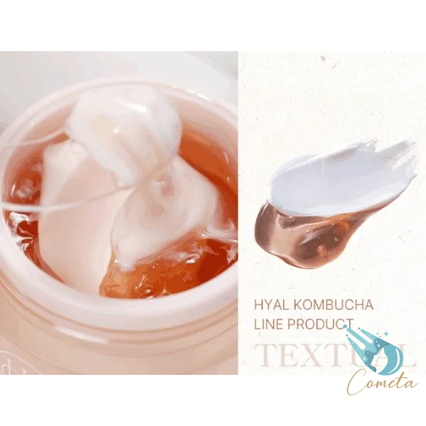 Hyal Kombucha Tea-Tox Cream MEDI-PEEL &mdash; зволожуючий ампульний крем з комбучею та гіалуроновою кислотою, 50 мл MDP0003 фото