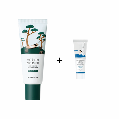 Сонцезахисний крем з екстрактом голок сосни ROUND LAB Pine Calming Cica Sunscreen, 40 ml RL039 фото
