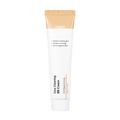 BB-крем з центеллою PURITO Cica Clearing BB Cream #13 Neutral Ivory 30 ml PRT008 фото