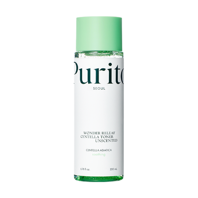 Заспокійливий тонер з центеллою без ефірних олій Purito Seoul Wonder Releaf Centella Toner Unscented 200 ml PRT019 фото