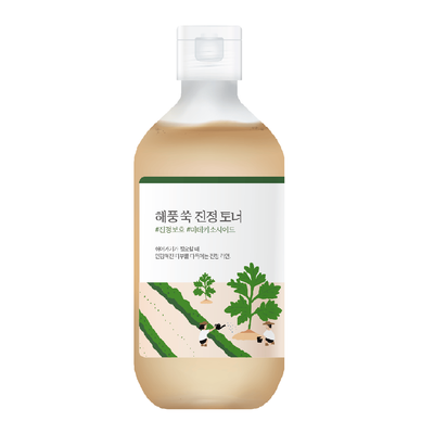 Заспокійливий тонер з морським полином ROUND LAB Mugwort Calming Toner 300 ml RL013 фото