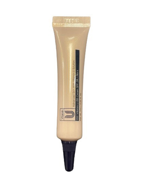 Cuskin Vitamin U BB Cream SPF28 PA++ Міні ВВ-крем з вітаміном U та пептидами, 7 мл