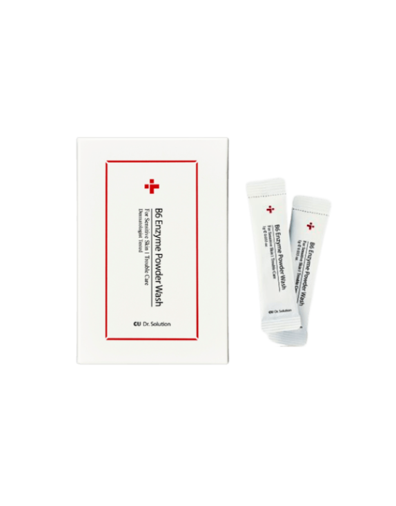 Cuskin Dr. Solution B6 Enzyme Powder Wash Sachet Ензимна пудра у формі стіку з піридоксином та каламіном, 1 г