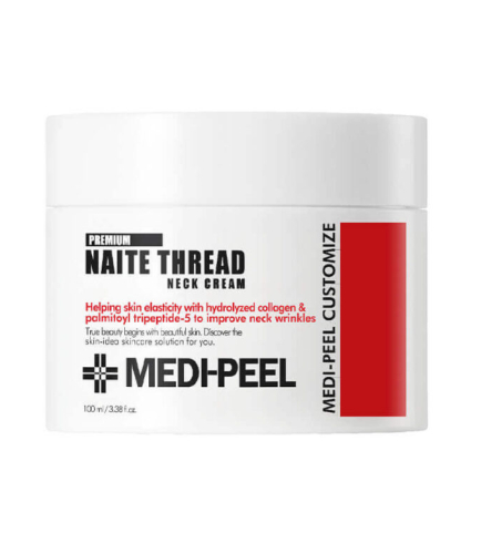 MEDI-PEEL Premium Collagen Naite Thread Neck Cream 2.0 Підтягуючий крем для шиї з колагеном та пептидами, 100 мл