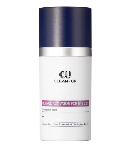 Cuskin Clean-Up Retinol Activator For Eye 0.1% крем для шкіри навколо очей з ретинолом, 15 мл