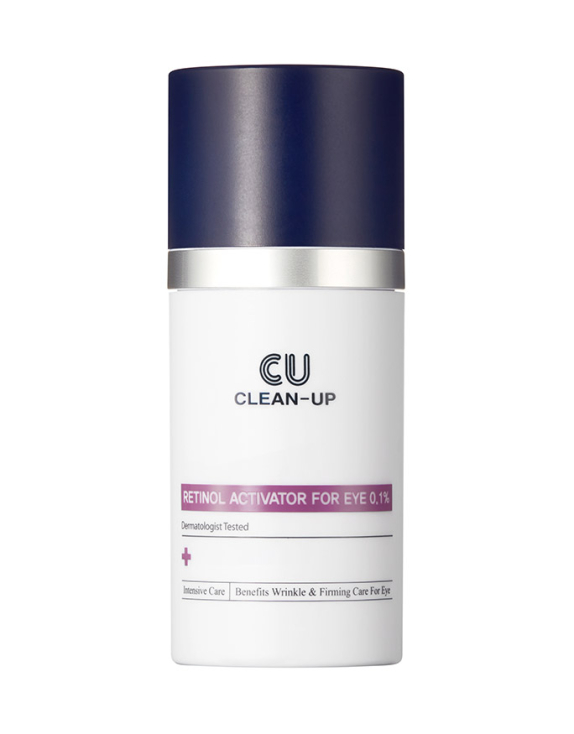 Cuskin Clean-Up Retinol Activator For Eye 0.1% крем для шкіри навколо очей з ретинолом, 15 мл