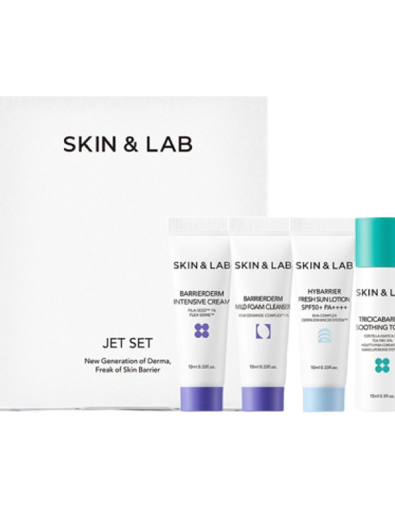 SKIN&LAB Jet Set Набір мініатюр для догляду за обличчям
