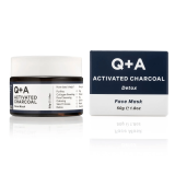 Q+A Activated Charcoal Face Mask Детокс-маска для обличчя з активованим вугіллям, 50 г