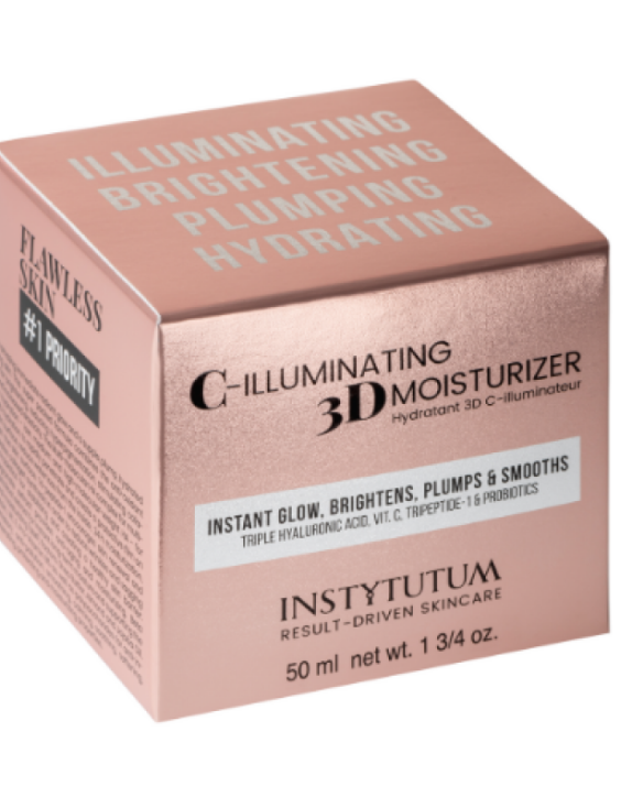 INSTYTUTUM C-Illuminating 3D Moisturizer Крем для обличчя з вітаміном C для сяяння шкіри, 50 мл