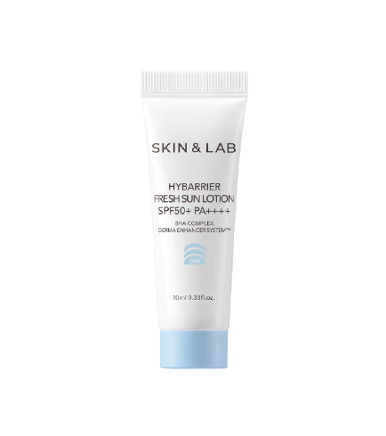 SKIN&LAB Hybarrier Fresh Sun Lotion SPF50+ PA++++ Зволожуючий сонцезахисний лосьйон для обличчя, 10 мл