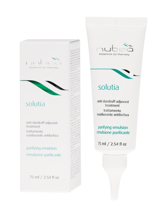 Nubea Solutia Anti-Dandruff Purifying Emulsion Очищуюча емульсія для шкіри голови проти лупи, 75 мл