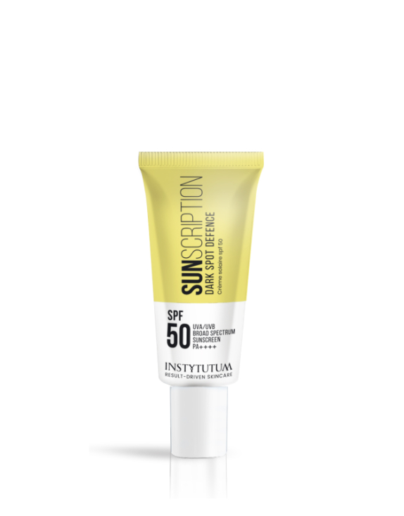 INSTYTUTUM Sunscription Dark Spot Defence SPF50 Сонцезахисний крем для обличчя проти пігментації, 10 мл