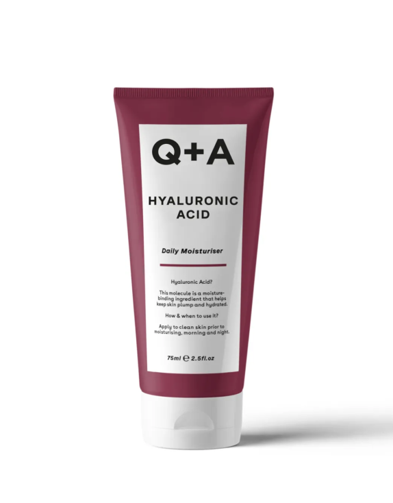 Q+A Hyaluronic Acid Daily Moisturiser Зволожуючий крем для обличчя з гіалуроновою кислотою, 75 мл