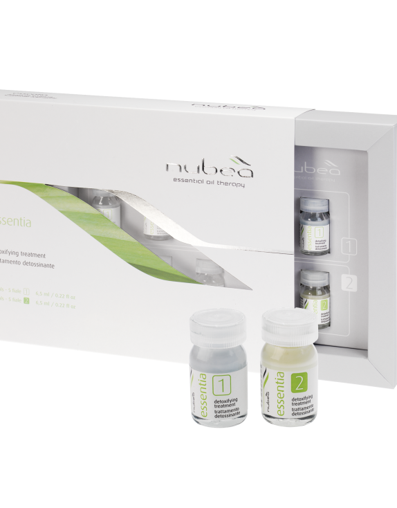 Nubea Essentia Detox Therapy Детокс-терапія для шкіри голови в ампулах, 10×6,5 мл