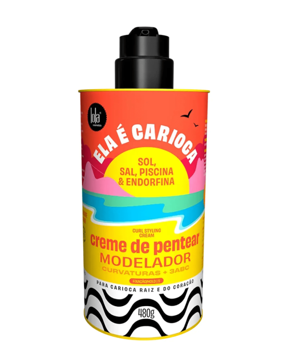 Lola From Rio Ela É Carioca 3ABC Styling Cream Моделюючий крем для кучерявого волосся, 480 г