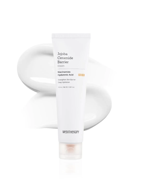 MEDITHERAPY Jojoba Ceramide Barrier Cream Відновлюючий крем для обличчя з керамідами та олією жожоба, 100 мл