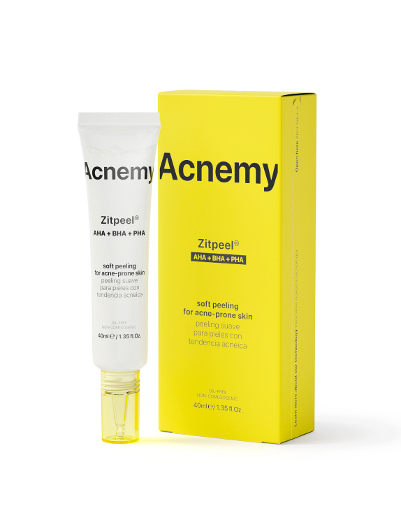Acnemy ZITPEEL Gentle Exfoliant ніжний пілінг для проблемної шкіри, 40 мл