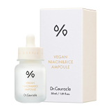 Dr. Ceuracle Vegan Niacin & Rice Ampoule Сироватка для обличчя з ніацинамідом та рисом для вирівнювання тону, 30 мл