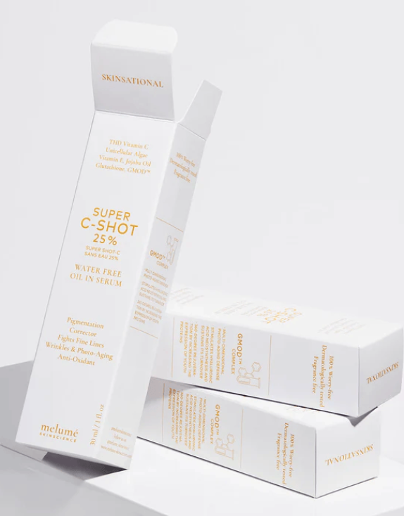 Melumé Skinscience THD Super C-Shot 25% Антиоксидантна сироватка для обличчя з 25% вітаміном C, 30 мл