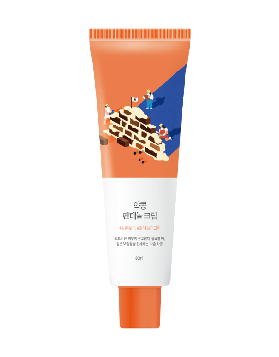ROUND LAB Soybean Panthenol Cream Відновлюючий бар’єрний крем для обличчя з соєвими бобами та пантенолом, 80 мл