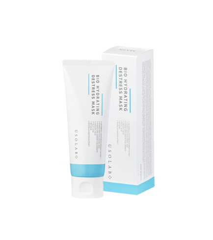 Usolab Bio Hydrating Destress Mask відновлююча зволожуюча маска з протинабряковою дією, 100 мл