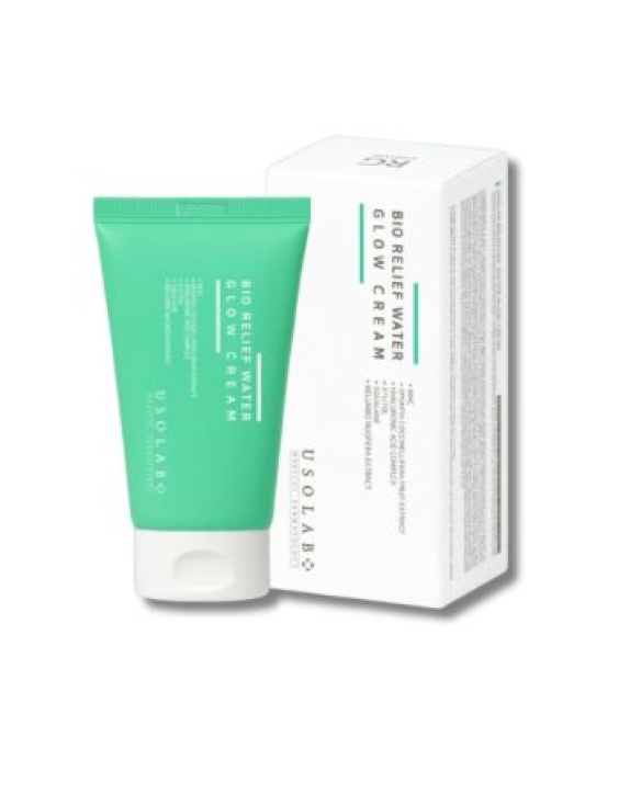 Usolab Bio Relief Water Glow Cream заспокійливий та балансуючий крем-сорбет, 50 мл
