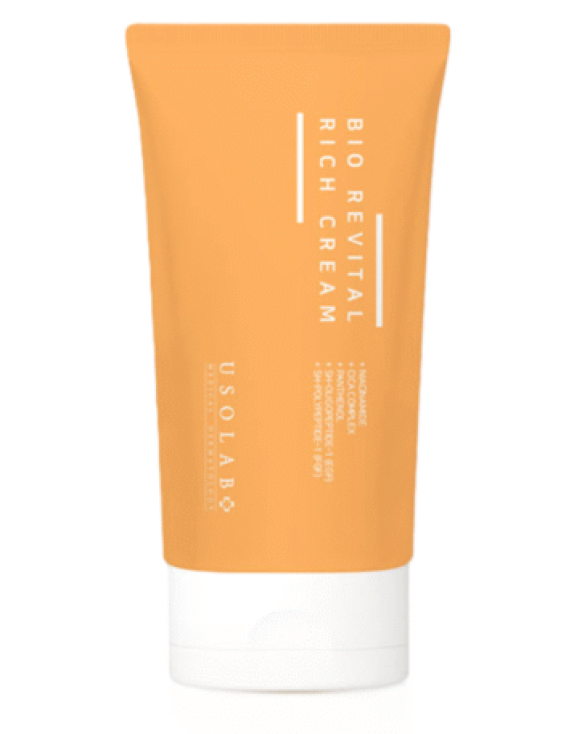 Usolab Bio Revital Rich Cream захисний живильний крем для сухої та чутливої шкіри, 150 мл