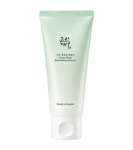 Beauty of Joseon Green Plum Refreshing Cleanser пінка з нейтральним pH для чутливої шкіри з екстрактом зеленої сливи та бобових, 100 мл