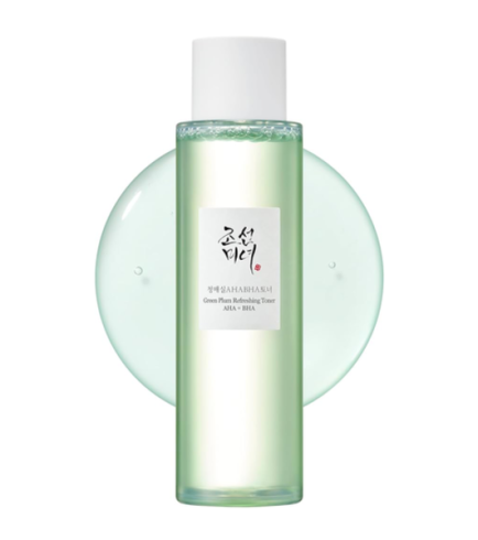 Beauty of Joseon Green Plum Refreshing Toner AHA + BHA Тонер для обличчя з кислотами для оновлення шкіри, 150 мл