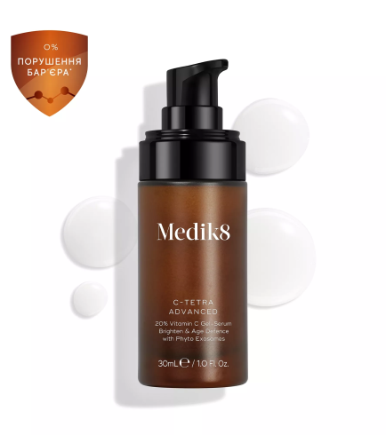 Medik8 C-Tetra Advanced Гель-сироватка для обличчя з 20% вітаміном C, 30 мл