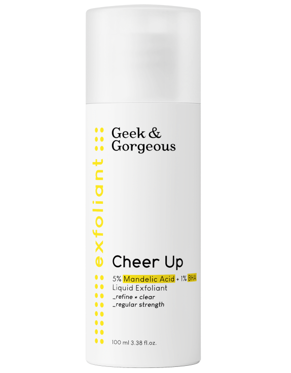 Geek & Gorgeous Cheer Up Ексфоліант з мигдальною та саліциловою кислотами, 100 мл