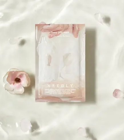 Needly Peony Jelly Mask Освітлююча тканинна маска для обличчя, 33 мл