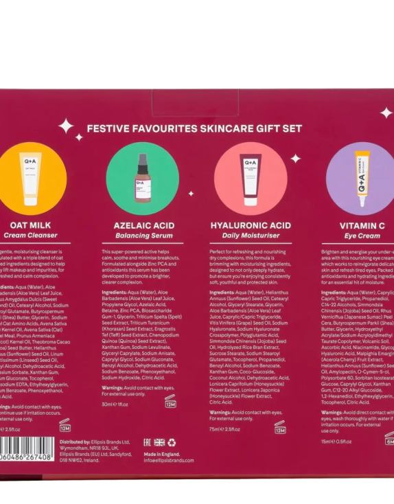 Q+A Festive Favourites Gift Set Подарунковий набір