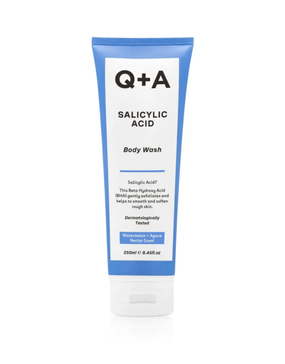 Q+A Salicylic Acid Body Wash Гель для душу з саліциловою кислотою, 250 мл