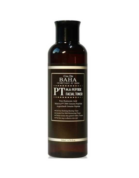 Cos De Baha Peptide Toner (PT) пептидний тонер з матриксилом та аргіреліном, 200 мл