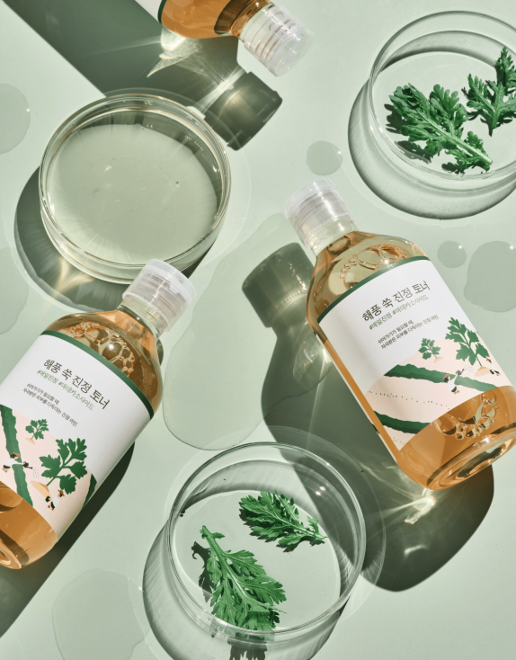 ROUND LAB Mugwort Calming Toner Заспокійливий тонер для обличчя з полином, 300 мл