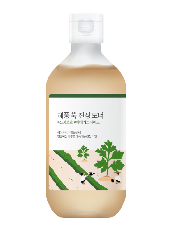 ROUND LAB Mugwort Calming Toner Заспокійливий тонер для обличчя з полином, 300 мл