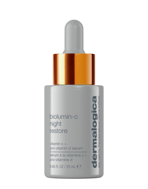 Dermalogica Biolumin-C Night Restore Нічна сироватка з вітаміном C для відновлення шкіри, 25 мл
