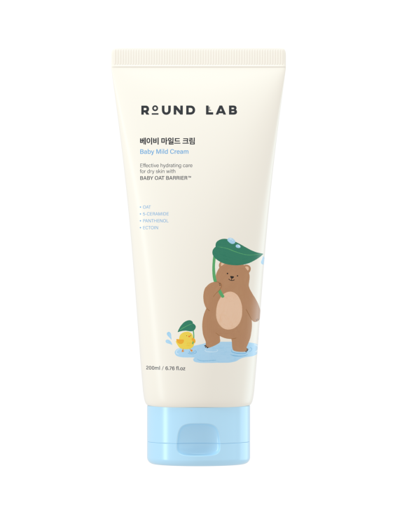 ROUND LAB Baby Mild Cream Дитячий крем для обличчя та тіла, 200 мл