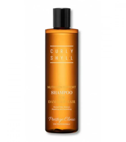 CURLYSHYLL Nutrition Support Shampoo відновлюючий живильний шампунь для волосся, 330 мл