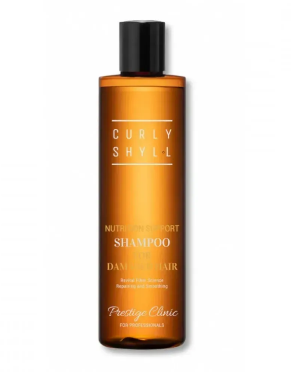 CURLYSHYLL Nutrition Support Shampoo відновлюючий живильний шампунь для волосся, 330 мл